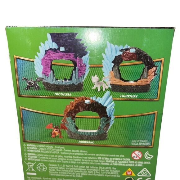 Nwt how to train your Dragon hidden world playset-needs new batteries - Picture 2 of 2